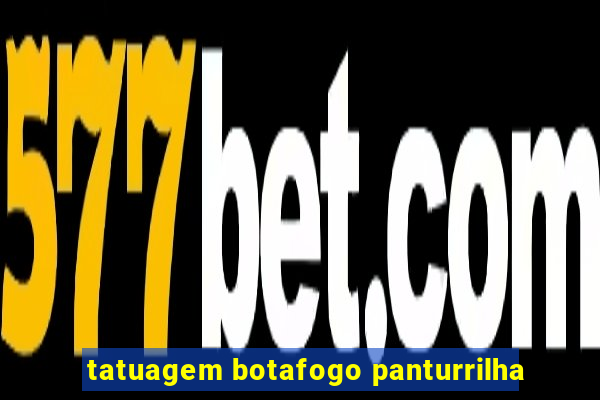 tatuagem botafogo panturrilha